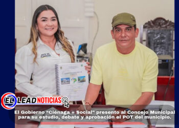 El Gobierno “Ciénaga + Social” presento al Concejo Municipal para su estudio, debate y aprobación el POT del municipio.