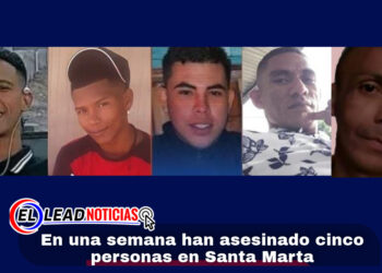 En una semana han asesinado cinco personas en Santa Marta