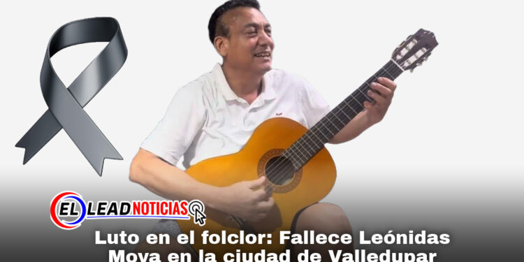 Luto en el folclor: Fallece Leónidas Moya en la ciudad de Valledupar