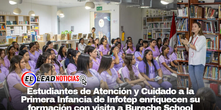 Estudiantes de Atención y Cuidado a la Primera Infancia de Infotep enriquecen su formación con visita a Bureche School