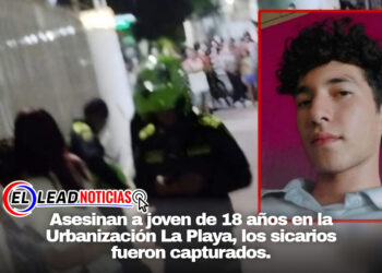 Asesinan a joven de 18 años en la Urbanización La Playa, los sicarios fueron capturados.