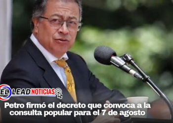 Petro firmó el decreto que convoca a la consulta popular para el 7 de agosto 