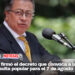 Petro firmó el decreto que convoca a la consulta popular para el 7 de agosto 