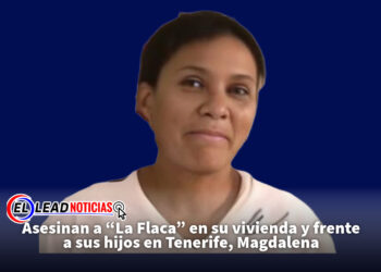 Asesinan a “La Flaca” en su vivienda y frente a sus hijos en Tenerife, Magdalena