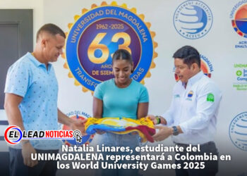 Natalia Linares, estudiante del UNIMAGDALENA representará a Colombia en los World University Games 2025