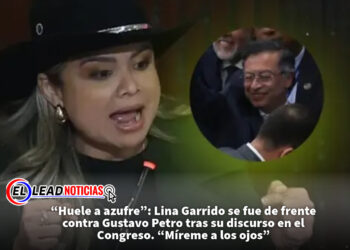 “Huele a azufre”: Lina Garrido se fue de frente contra Gustavo Petro tras su discurso en el Congreso. “Míreme a los ojos”