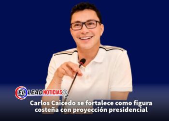 Carlos Caicedo se fortalece como figura costeña con proyección presidencial