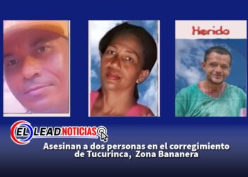 Asesinan a dos personas en el corregimiento de Tucurinca,  Zona Bananera