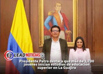Presidente Petro destaca que más de 1.700 jóvenes inician estudios de educación superior en La Guajira