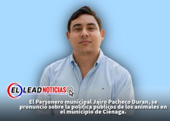 El Personero municipal Jairo Pacheco Duran, se pronunció sobre la política públicos de los animales en el municipio de Ciénaga.