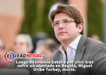 Luego de intensa batalla por vivir tras sufrir un atentado en Bogotá, Miguel Uribe Turbay, murió.