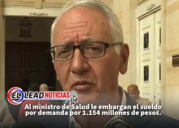 Al ministro de Salud le embargan el sueldo por demanda por 1.154 millones de pesos. 