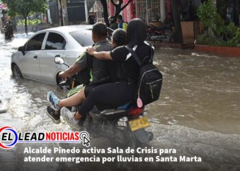 Alcalde Pinedo activa Sala de Crisis para atender emergencia por lluvias en Santa Marta
