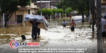 Los aguaceros en Ciénaga destapan el caos urbano: colapsa el sistema de agua, alcantarillado y la infraestructura pública