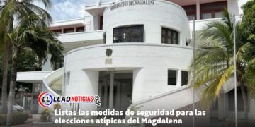 Listas las medidas de seguridad para las elecciones atípicas del Magdalena
