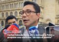 Carlos Caicedo lanza duro mensaje a Petro y propone una coalición “de cara al pueblo”
