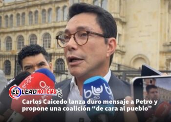Carlos Caicedo lanza duro mensaje a Petro y propone una coalición “de cara al pueblo”