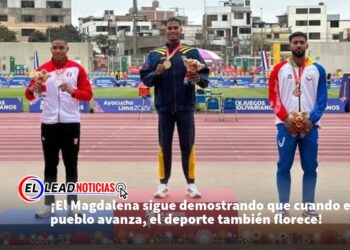 ¡El Magdalena sigue demostrando que cuando el pueblo avanza, el deporte también florece! 