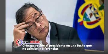 Ciénaga recibe al presidente en una fecha que no admite indiferencias
