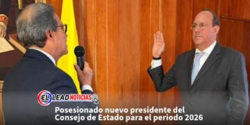 Posesionado nuevo presidente del Consejo de Estado para el periodo 2026