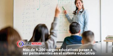 Más de 9.200 cargos educativos pasan a ser permanentes en el sistema educativo