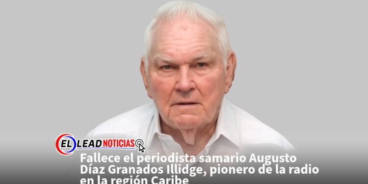 Fallece el periodista samario Augusto Díaz Granados Illidge, pionero de la radio en la región Caribe