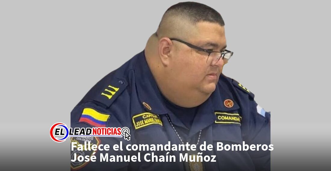 Fallece el comandante de Bomberos José Manuel Chaín Muñoz