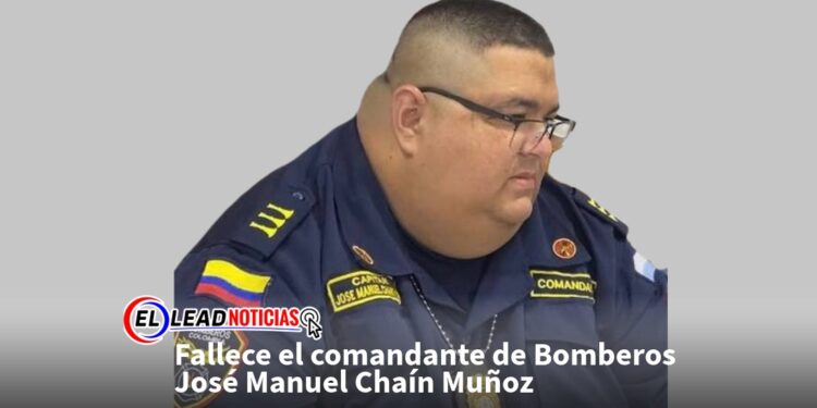 Fallece el comandante de Bomberos José Manuel Chaín Muñoz