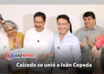 Caicedo se unió a Iván Cepeda
