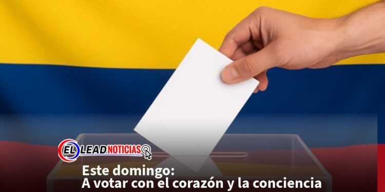 Este domingo: A votar con el corazón y la conciencia