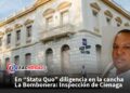 En “Statu Quo” diligencia en la cancha La Bombonera: Inspección de Cienaga