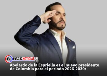 Abelardo de la Espriella es el nuevo presidente de Colombia para el periodo 2026-2030: 