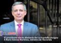 El presidente electo Abelardo De La Espriella designa A Mario Gómez Martínez, ministro de Hacienda