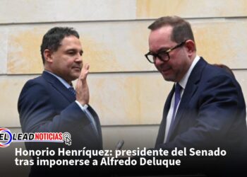 Honorio Henríquez: presidente del Senado tras imponerse a Alfredo Deluque