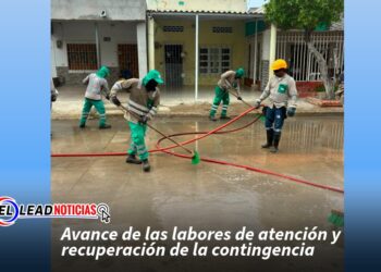 Avance de las labores de atención y recuperación de la contingencia