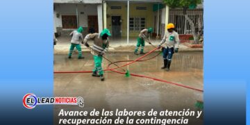 Avance de las labores de atención y recuperación de la contingencia