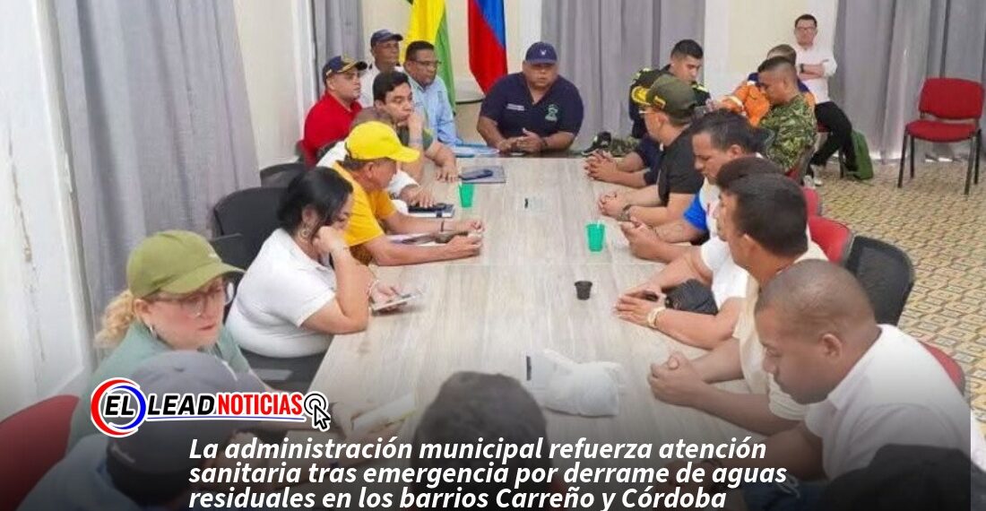 La administración municipal refuerza atención sanitaria tras emergencia por derrame de aguas residuales en los barrios Carreño y Córdoba