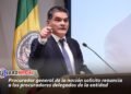Procurador general de la nación solicito renuncia a los procuradores delegados de la entidad