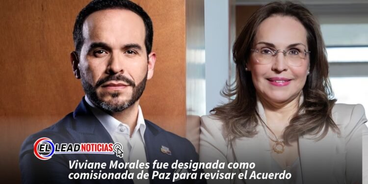 Viviane Morales fue designada como comisionada de Paz para revisar el Acuerdo