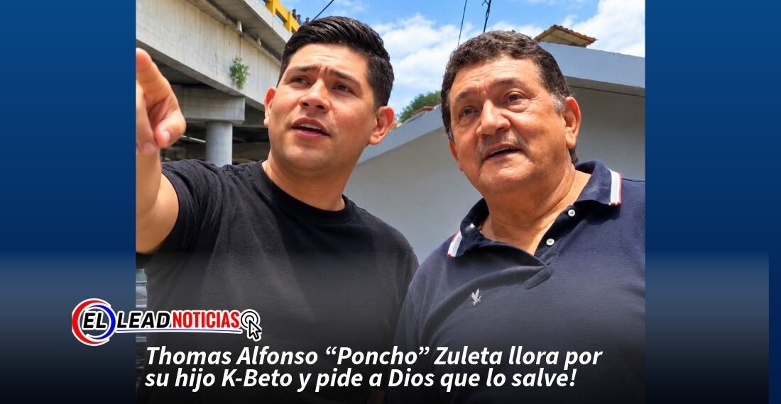 Thomas Alfonso “Poncho” Zuleta llora por su hijo K-Beto y pide a Dios que lo salve!